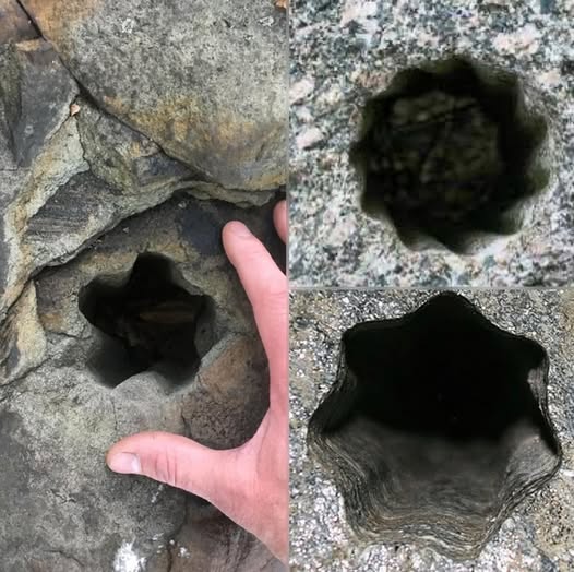 THE STAR-SHAPED HOLES — THE GEOMETRY OF MYSTERY IN STONE