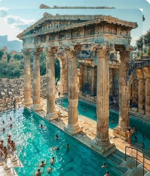 Where Time Bathes in Stone: Cleopatra’s Pool at Hierapolis