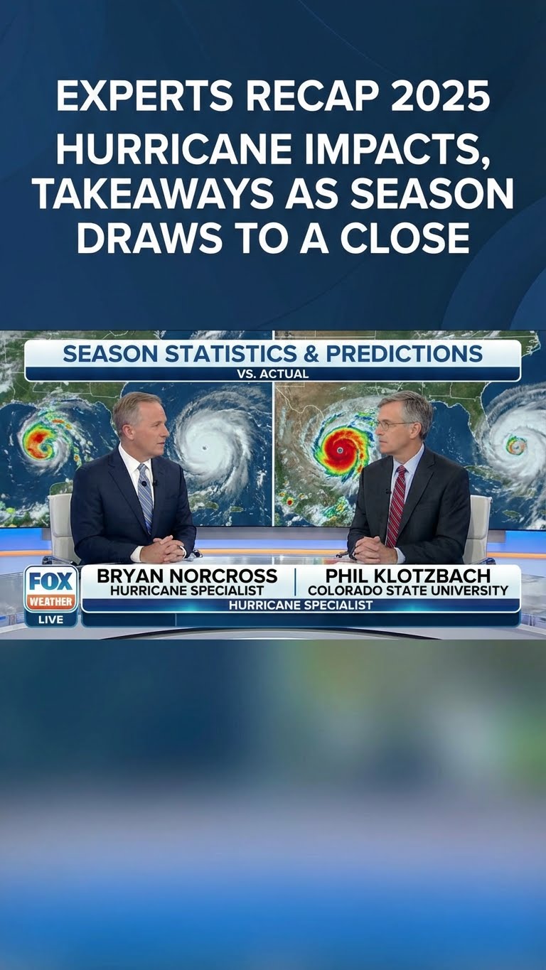 Experts recap 2025 hurricane impacts, takeaways as season draws to a close